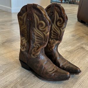 Size 9 J.B. Dillon Cowboy / Cowgirl / Western Boots